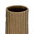 Metal Aluminum Vase with Sleek Modern Design and Textured Cylindrical Shape for Contemporary Decor - 35", Ribbed Gold-1088471649-1088471710