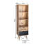 Rousseau 180cm H x 55cm W Solid Wood Standard Bookcase-834503451