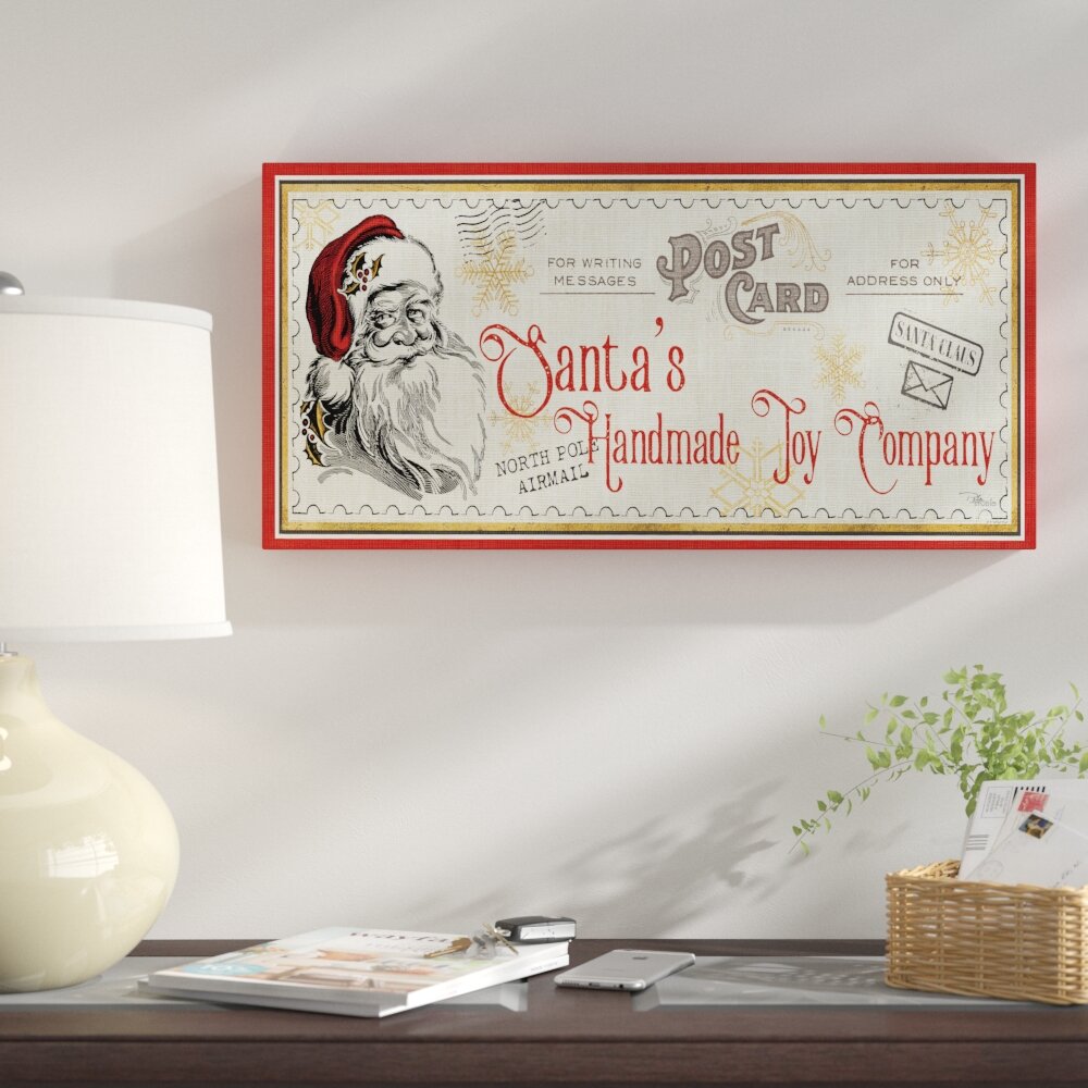 The Holiday Aisle® North Pole Express On Canvas by Janelle Penner Print ...