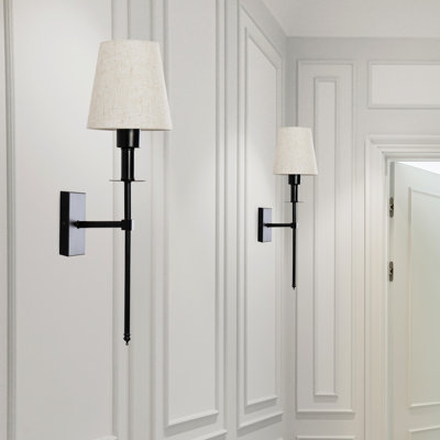 Tagert Plastic LED Flush Mounted Sconce