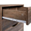 Classeur à 5 tiroirs avec roulettes - Armoire de rangement en bois et commode à tiroirs pour documents, fournitures et vêtements-1701200565