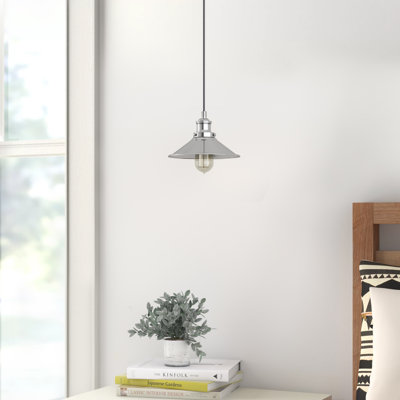 Luminaire suspendu conique à 1 lumière Gravette