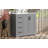 Bathroom Vanity with Ceramic Sink, Adjustable Shelf and 3 Drawers-726741076