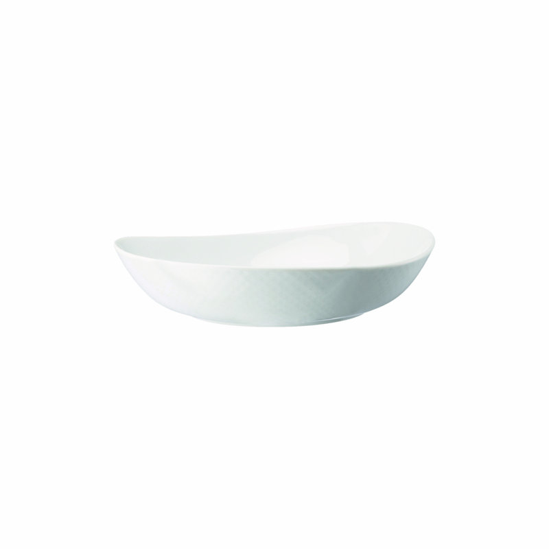 Junto Handmade Porcelain Soup Bowl, White