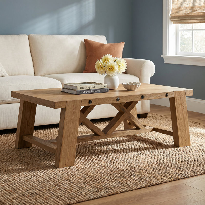 Atla Solid Wood Coffee Table