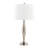 Sawyer 30" Contemporary Metal Table Lamp in Brushed Nickel Linen from Grandview Gallery by LumiSource - Set of 2