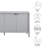Emmeline 66" 4-Door Scalloped Sideboard Cabinet-106714565
