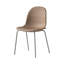 Academy Upholstered Armless Chair with Metal Frame-1391916048