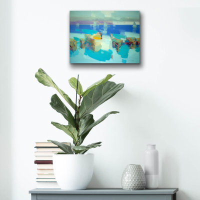 Highland Dunes 'Boat' by Vahe Yeremyan Acrylic Glass Wall Art