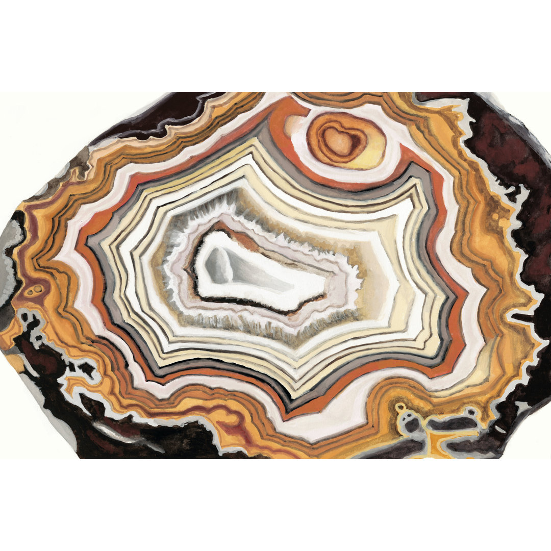 Leinwandbild Agate Studies IV