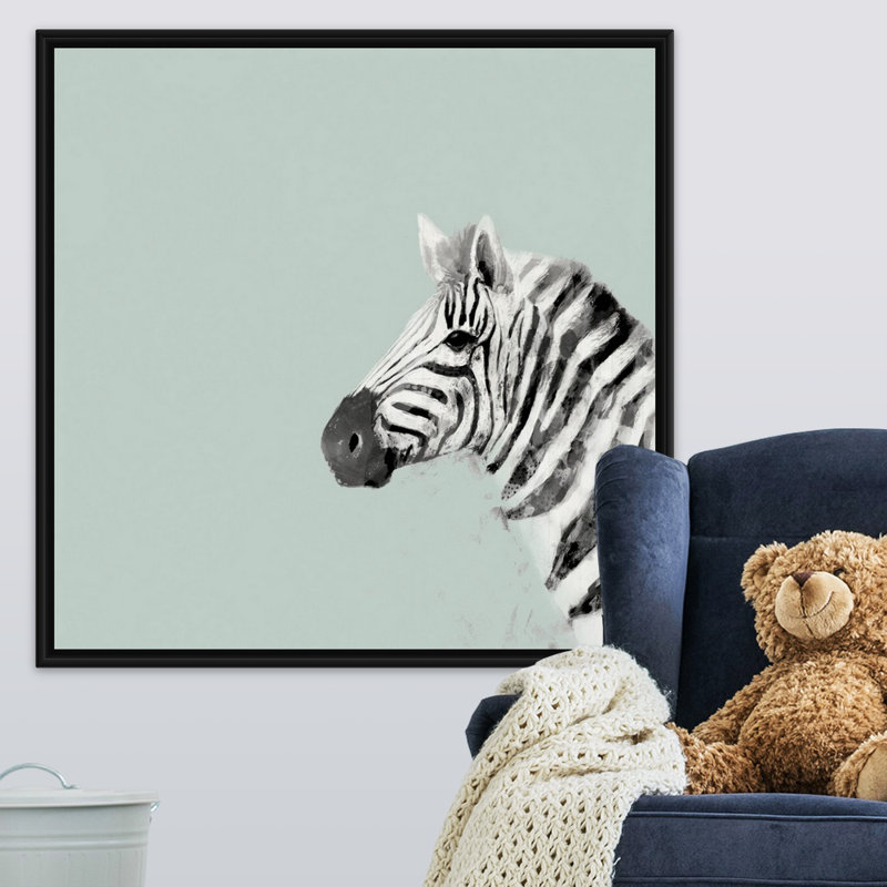 Art sur toile pop safari ii Siciliano, H 36 po x l 36 po x P 1,75po, Cadre flottant noir