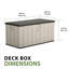 Harmony 570 L Plastic Storage Box