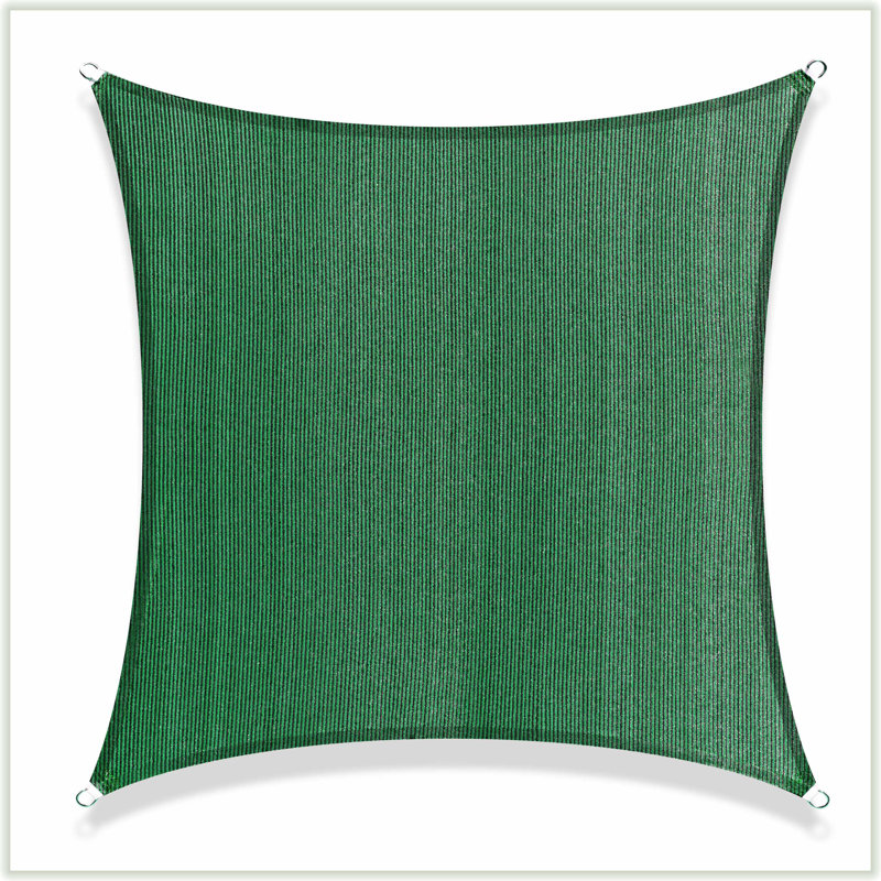 Toile d'ombrage rectangulaire Colourtree, Vert, 7 pi x 7 pi