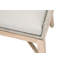 Chaise d'appoint en teck avec coussin Bowker-1290048191