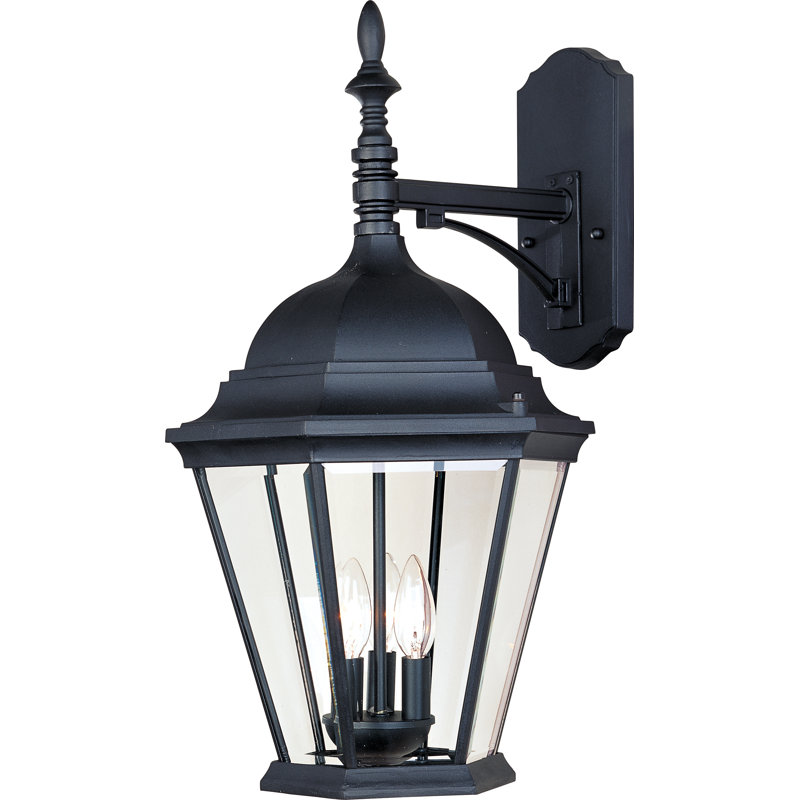 Treshawn Aluminum Wall Light, Black