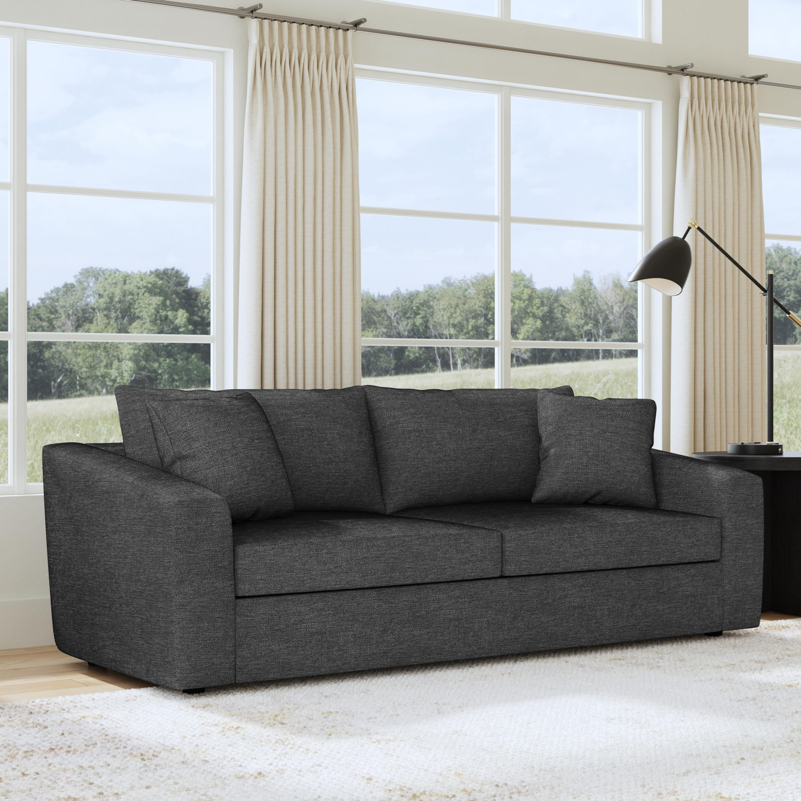 Knox Charisma Sofa, Gray