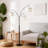 Smart 80" 3-Light Dimmable Arched Tree Floor Lamp with APP & Remote Control-904989902-903072196