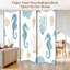 Paravent 6 panneaux à cloison pliable Royal Summer Seashell Seahorse
