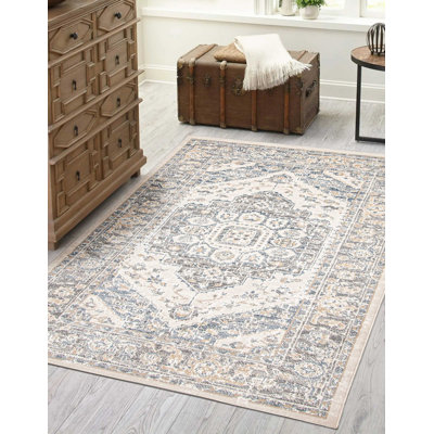 Tapis bleu Karr
