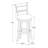 Gabryele Swivel Upholstered Counter Stool with Solid Wood Frame-1296571125
