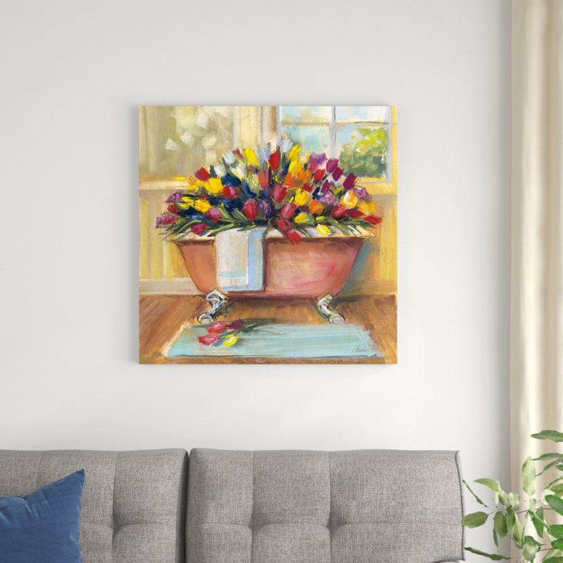 Bouquet de baignoire II, H 30 po x l 30 po x P 1,25 po