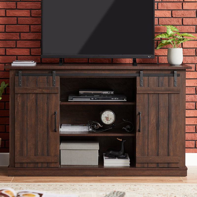 Askia TV Stand for TVs up to 60", Brown