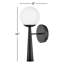 Applique murale Joss & Main Cely-1718457070