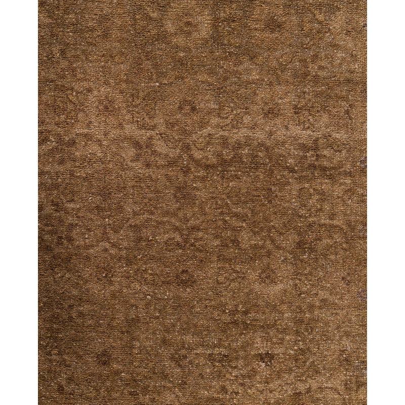 Overdyed One-of-a-Kind 2' 8" X 21' 4" Hand Knotted Area Rug