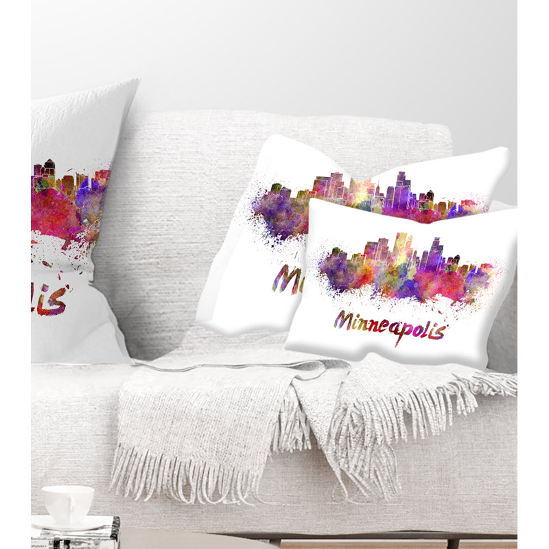 Coussin Minneapolis Skyline - Cityscape