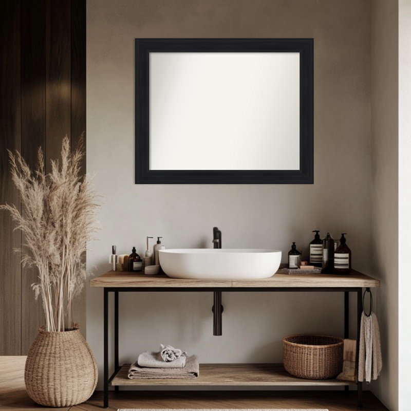 Miroir mural de salle de bain Abbey, 26,75 po x 32,75 po