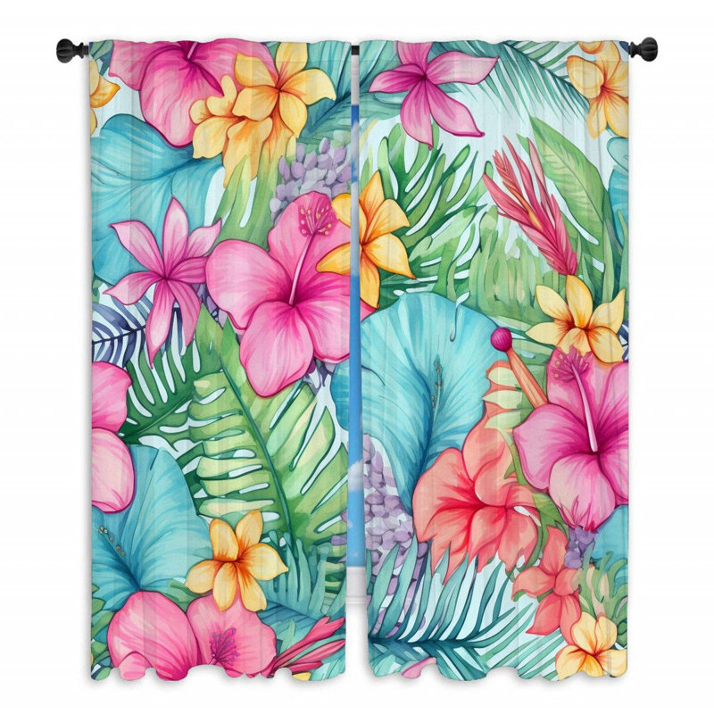 Paire de rideaux obscurcissant en polyester Jodilyn, H 20 po x l 54 po
