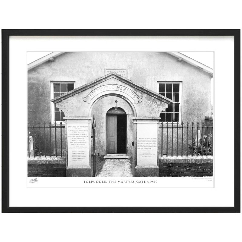 Tolpuddle, The Martyrs Gate C1960 by Francis Frith - Single Picture Frame Print, 45cm H x 60cm W x 2.3cm D