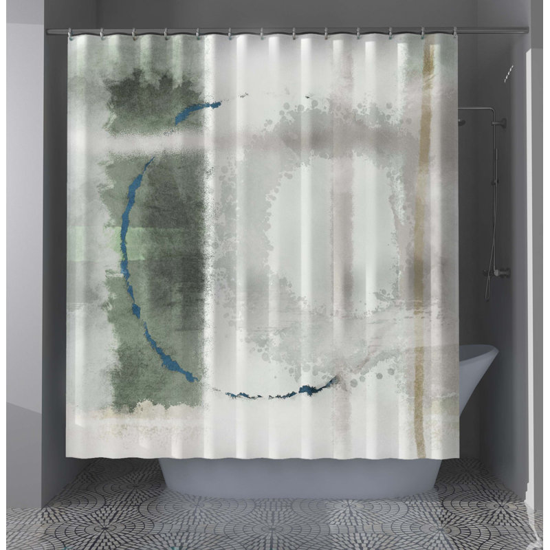 Abstract Shower Curtain