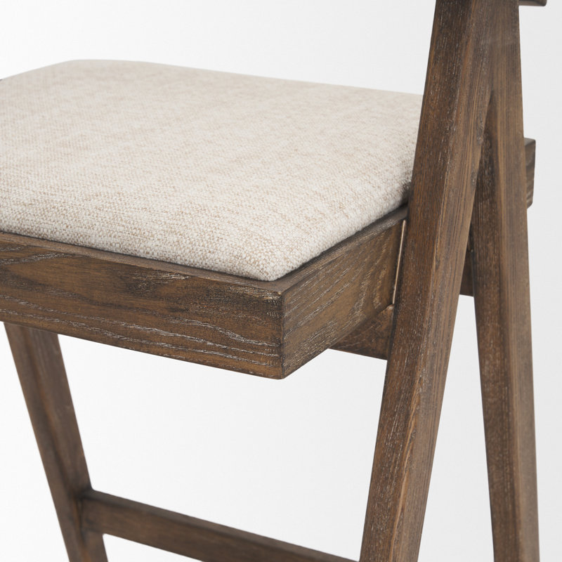 Indie Medium Brown w/ Cane Counter Stool, Counter Stool (24.25" Seat Height)