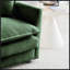 Chaise d'appoint moderne avec repose-pieds