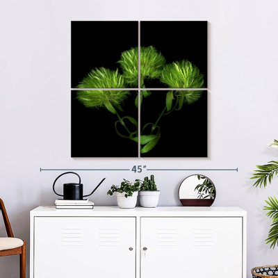 Harnek Green Pompons