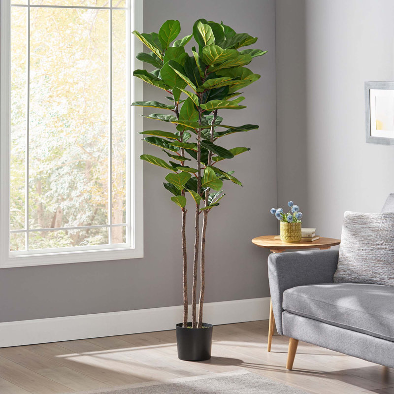 Figuier artificiel 71 "avec 72 feuilles - plante décorative d'intérieur