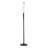 Glissade LED Arc Floor Lamp - Clear Glass Shade-106258010