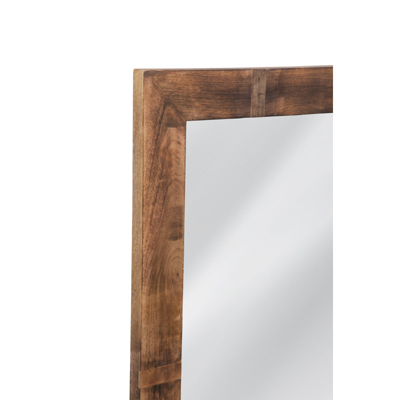 Bozeman Solid Wood Rectangle Floor Mirror