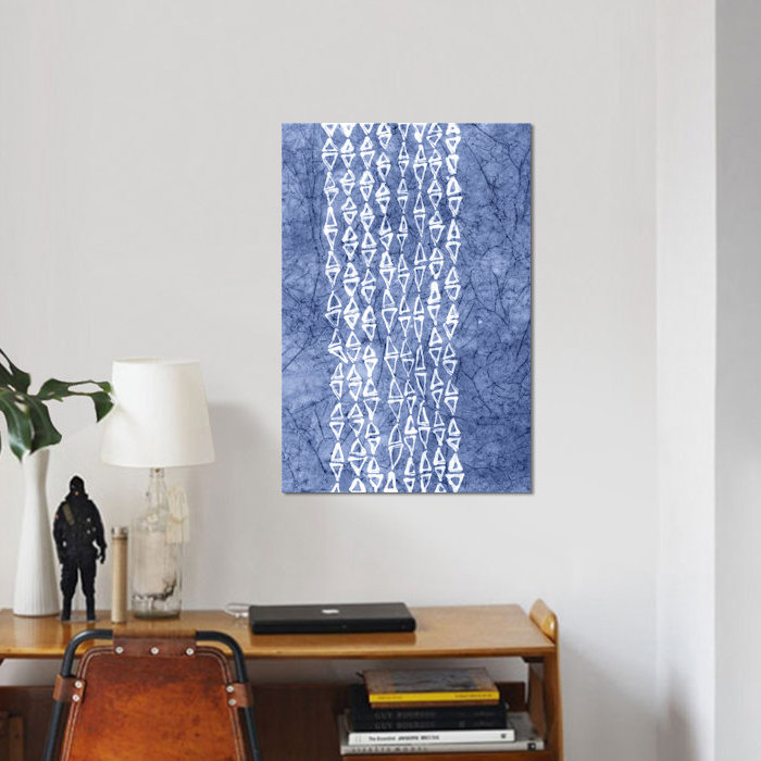 « primitive patterns iii », impression sur toile, H 60 po x l 40po x P 1,5 po, Pas de tapis, Toile tendue