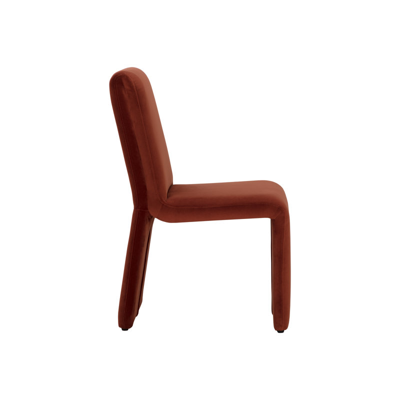 Cascata Upholstered Dining Chair, Orange