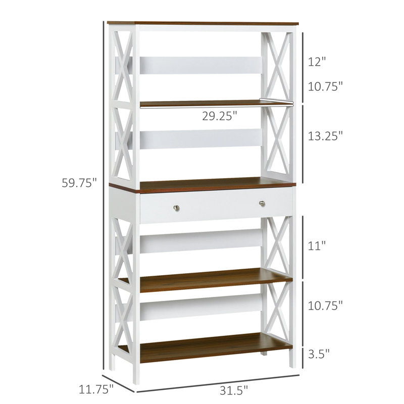 Reposa Etagere Storage Bookcase
