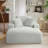 Oversized Chaise Lounge Chair Indoor, Corduroy Upholstered Modern Sofa Couch, No Assembly Required, Comfy Sleeper Sofa for Living Room, Office-650160781