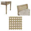 Banc d'appoint rembourré Martha Wood Bedford Isla