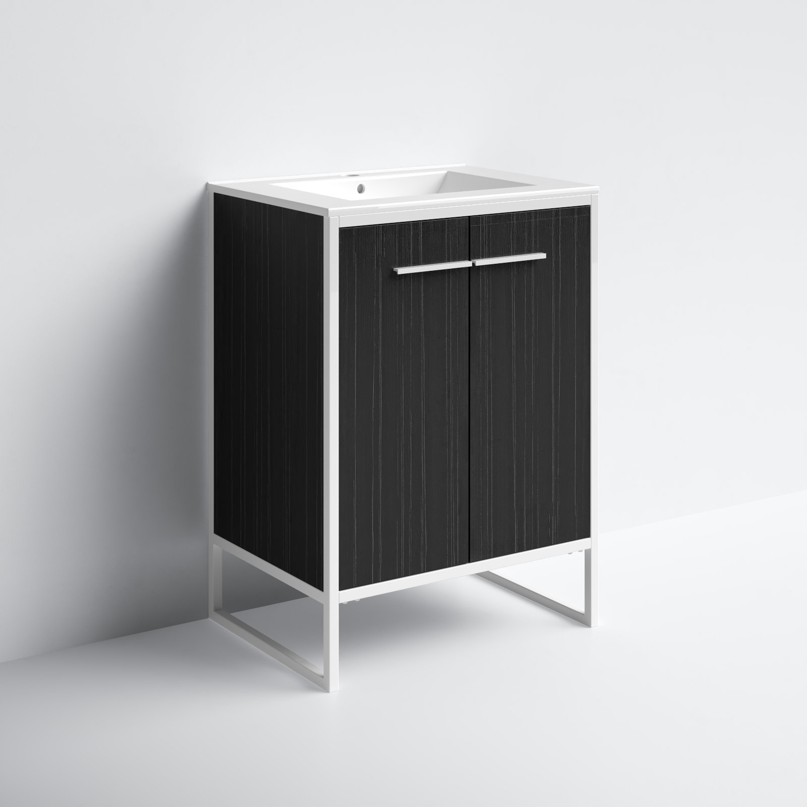 Saray 24'' Single Bathroom Vanity, Dawn Gray