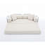 Canapé-lit pliant convertible, canapé convertible 4-en-1, 3 places, canapé-lit pliant, très grand lit, appartement, velours côtelé, beige-1417980130