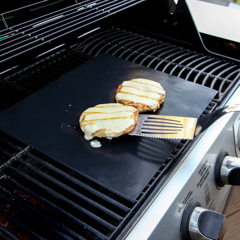 Sloten Plastic Non-Stick Grill Grid Mat, 2