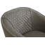 Picardy Faux Leather Armchair with Footstool