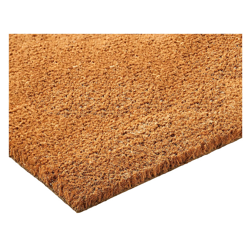Natural Coir and Vinyl Backed Outdoor Entrance Rug