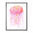 Black Floater Framed
